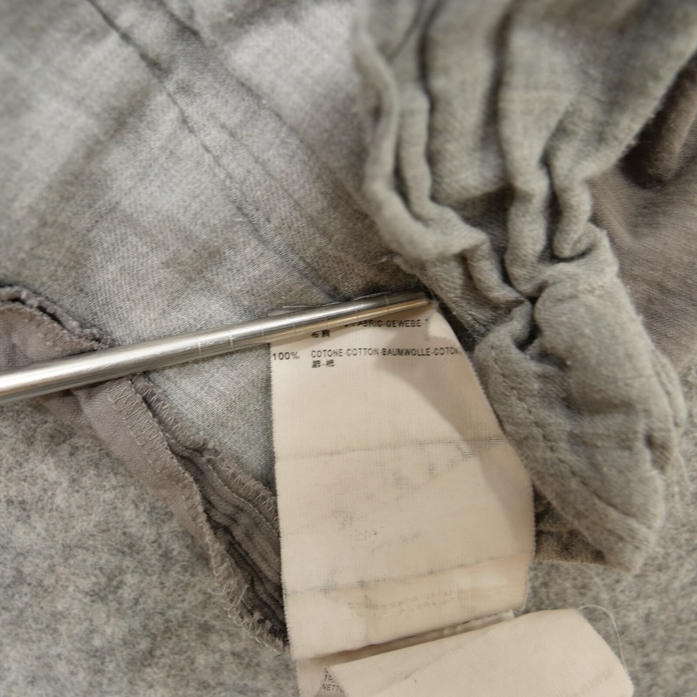 Balenciaga Pants Womens 10 Gray 42 Corduroy Mid Rise Zip Fly Ankle Zip - Picture 5 of 12